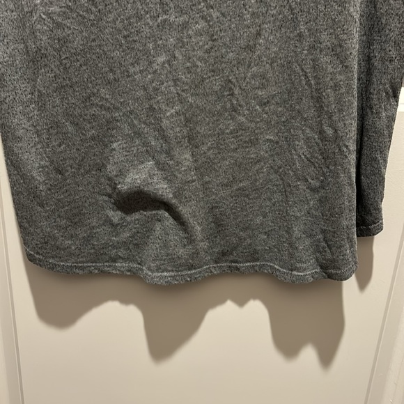 Old Navy Lucky Me Shirt Women’s Large Grey gray - Picture 11 of 12
